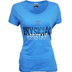 Women's CI Sport T-Shirt UNM Interlocking Logo Physical Assistant Turquoise