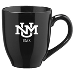 LXG Coffee Mug EMS UNM Interlocking Logo Black