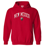 Unisex CI Sport Hoodie New Mexico Lobos Shield Red