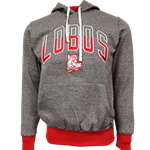 Unisex Ci Sport Hoodie Lobos Vintage Louie Grey/Red