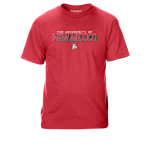 Unisex CI Sport T-shirt The University of New Mexico Old School Lobo Logo Red