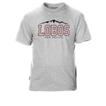 Unisex CI Sport T-shirt Lobos New Mexico Grey Heather