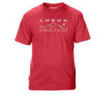 Unisex CI Sport T-shirt Lobos The University of New Mexico Red