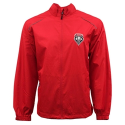 Men's Windbreaker Jacket Lobos Shield Red