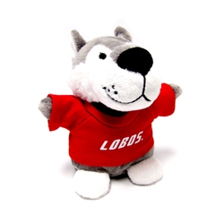 Lobos Plush Wolf 6'' Red and White