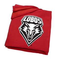 Stadium Blanket Lobos Shield Red