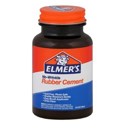 Elmer's No-Wrinkle Rubber Cement