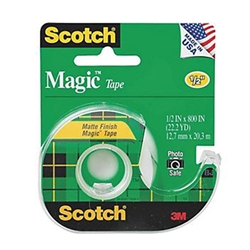 Scotch Magic Tape Roll 0.5"