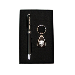 LXG Pen/Key Ring Set NM Black