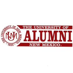 CDI Decal Interlocking UNM Univ of NM Alumni