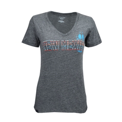 Women's JanSport V-Neck T-Shirt NM Paw Print