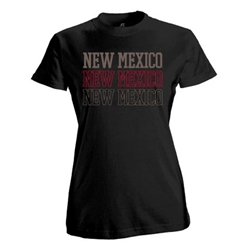 Women's Russell T-Shirt New Mexico Black