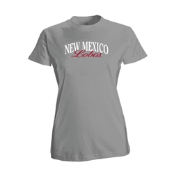 Women's Russell T-Shirt MN Lobos Light Gray