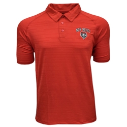 Men's Russell Polo NM Lobos Shield Red