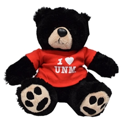 Chelsea Teddy Bear Co. Plush Bear I Love UNM