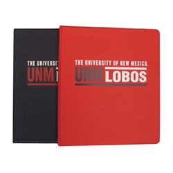 UNM Binder Univ of NM Lobos 0.5"