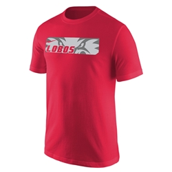 Men's Nike T-Shirt Lobos Eyes Red