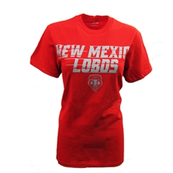 Men's JanSport T-Shirt NM Lobos Shield Red