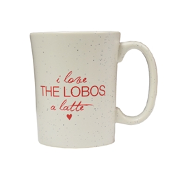 Neil Mug I Love The Lobos A Latte White
