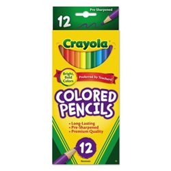 Crayola Colored Pencils Assorted 12 Pack