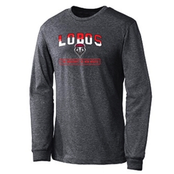 Men's CI Sport Long Sleeve T-Shirt Lobos & Shield Grey