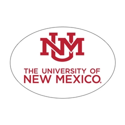 SDS Decal UNM Interlocking Logo The University Of New Mexico 6"