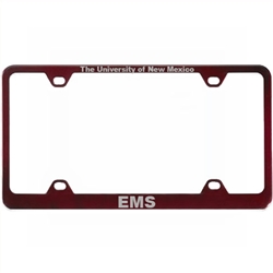 LXG License Plate Frame EMS