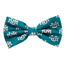 Neil Bow Tie UNM Interlocking - Turquoise