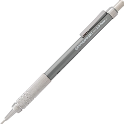 Pen Pencil GraphGear 500 Gray Barrel 0.9MM Carded