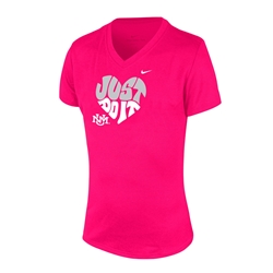 Youth's Nike T-shirt Just Do It Pink