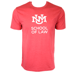 UNisex District T-Shirt School Of Law Red Frost