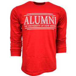 Unisex CI Sport Long Sleeve T-Shirt Alumni The University Of New Mexico Red