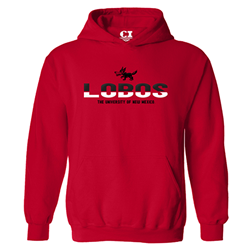Unisex CI Sport Hoodie Lobos The University Of New Mexico Red