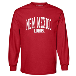 Unisex CI Sport Long Sleeve T-Shirt NM Lobos Red