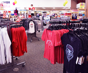 image of the clothing section