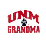 CDI Decal UNM Grandma Lobo Paw Print