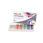 Pentel Oil Pastels 16CT Asstd. Colors