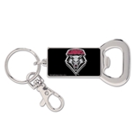 WinCraft Bottle Opener Key Ring Lobos Shield