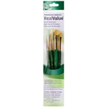 Princeton Art & Brush Co. Real Value Brush Slection 4 Pack