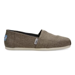 Women's Toms Shoes Poly Canvas Taupe
