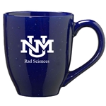 LXG Coffee Mug Rad Sciences UNM Interlocking Logo Navy Blue