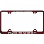 LXG License Plate Frame UNM Physician Assistant