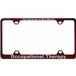 LXG License Plate Frame UNM Occupational Therapy