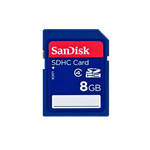 Sandisk SD Card 8GB SDHC
