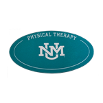 Colorshock Automotive Decal UNM Interlocking Physical Therapy Turquoise