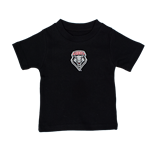 Infant's Creative Knitwear T-Shirt Lobos Shield Black