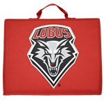 Logo Bleacher Cushion Lobo Shield Red