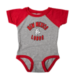 Infant CI Sport Bodysuit NM Lobos Old School Lobo Grey/Red