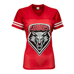Women's CIS Jersey T-Shirt Lobos Shield Red