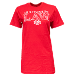 Women's CI Sport T-Shirt 1889 UNM Interlocking Law Red